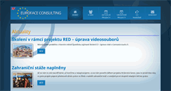 Desktop Screenshot of euro-face.cz